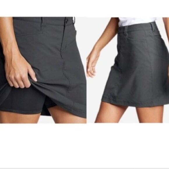 EDDIE Bauer Grey skater skort with built in‎ shorts - Picture 9 of 9